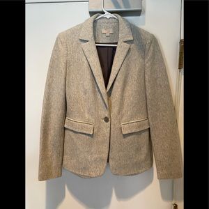 LOFT - Women’s Light Gray Blazer - Size 2